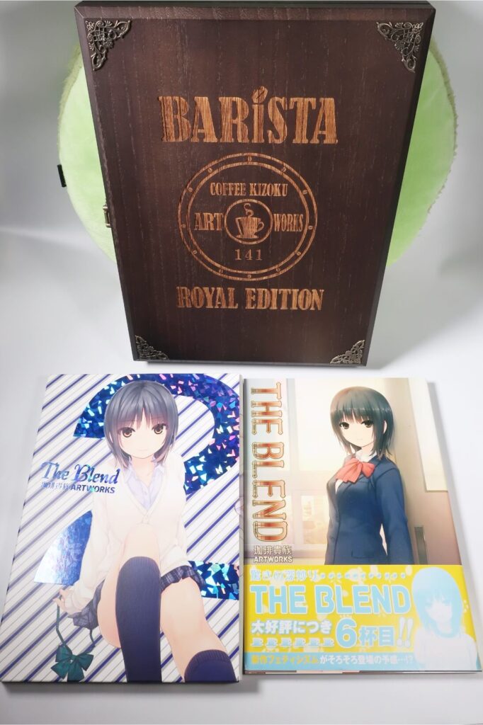 BARiSTA 珈琲貴族 画集 200個限定 シリアルナンバー＆サイン入り