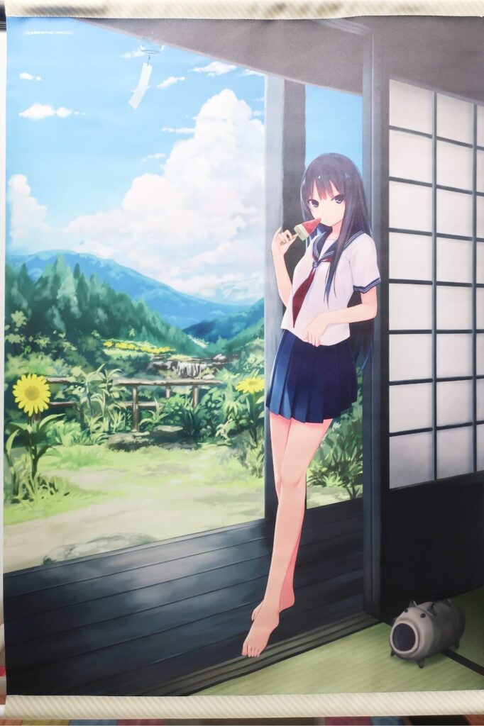 珈琲貴族先生第五弾画集「White Peak」黒髪ロング美少女の頂点へ